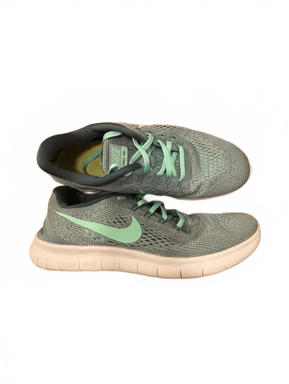 Nike Free RN Women’s Running Shoes Size 9.5 US Mint Green